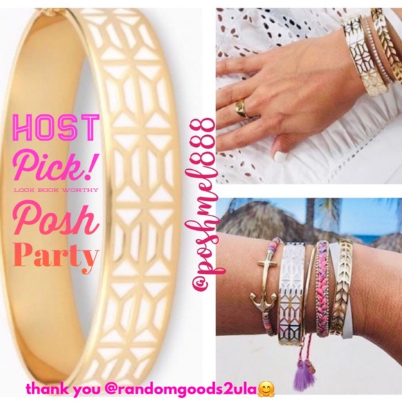 Stella & Dot Jewelry - :: Stella & Dot Breezeblock Enamel Bangle